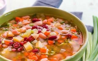 Как приготовить суп из фасоли